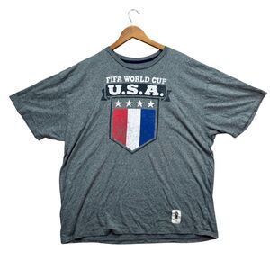 USA United States USMNT Soccer FIFA World Cup Brasil 2014 Stars Stripes Flag 2XL